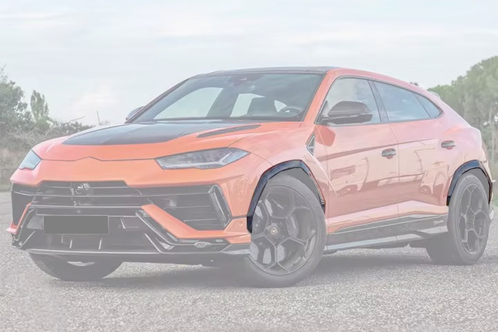 Guardabarros de fibra de carbono seco estilo OEM Lamborghini URUS Performante 2023-2024