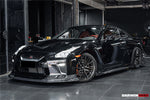  Faldón delantero de fibra de carbono estilo EBA BKSS del Nissan GTR R35 2017-2022 