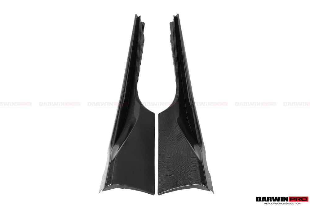 2015-2020 Ferrari 488 GTB | Spider Pista Style Carbon Fiber Side Skirts