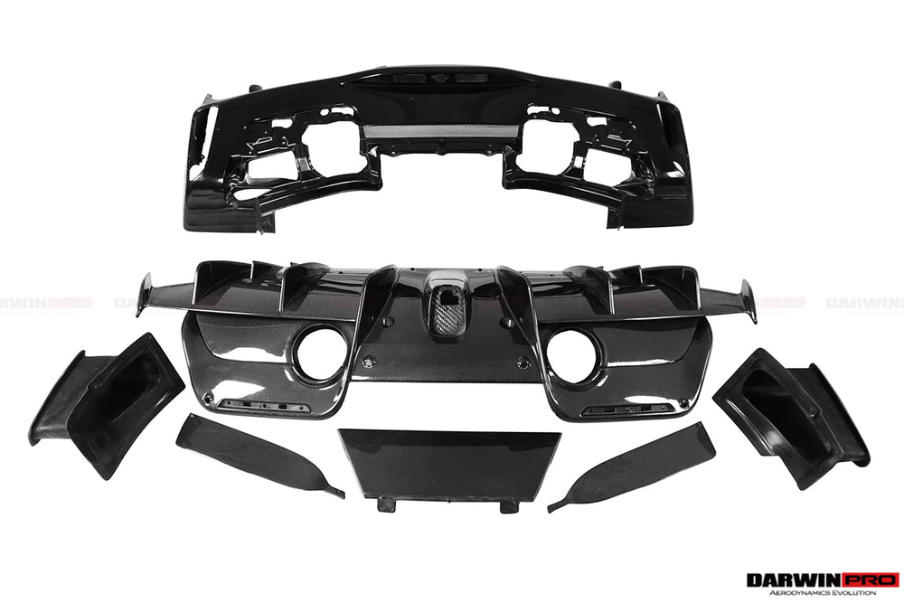 2015-2020 Ferrari 488 GTB | Spider Pista Style Carbon Fiber Full Body Kit