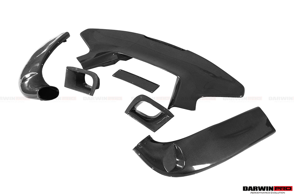 Parachoques trasero y alerón estilo pista Ferrari 488 GTB 2015-2020