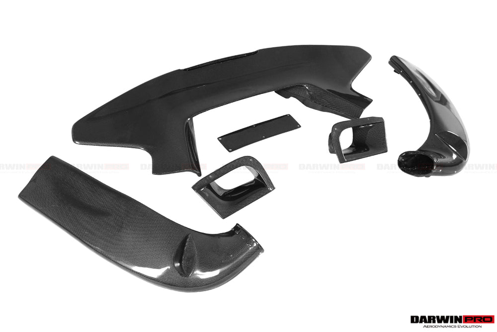 Parachoques trasero y alerón estilo pista Ferrari 488 GTB 2015-2020