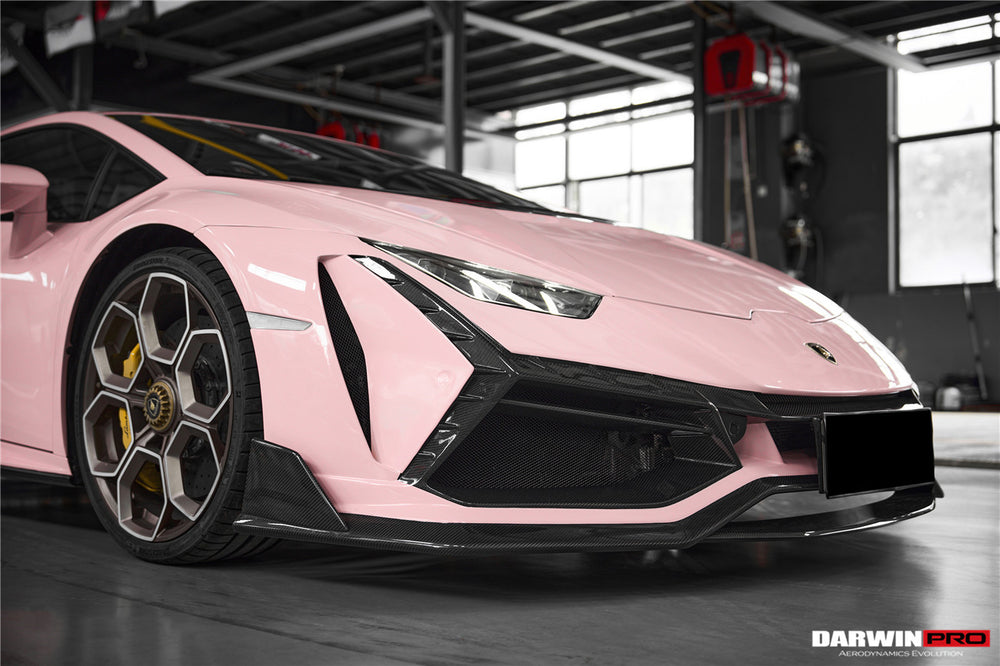 DarwinPRO 2015-2025 Lamborghini Huracan LP610 y LP580 y EVO y Tecnica BKSSII parachoques delantero estilo