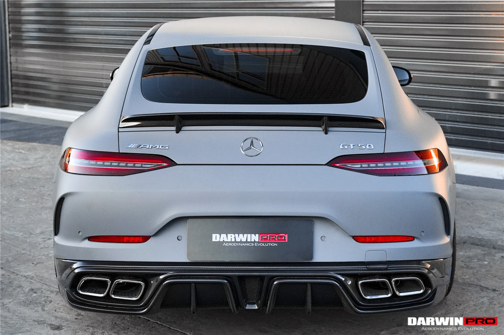 2019-2024 Mercedes Benz AMG GT50 GT53 GT43 GT63 GT63S 4Door Coupe X290 IMP Performance Ver.2 Trunk Spoiler - DarwinPRO Aerodynamics