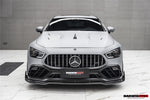  Divisor de parachoques delantero de fibra de carbono de alto rendimiento DarwinPRO 2019-2024 Mercedes Benz AMG GT50 GT53 GT43 4Door Coupe X290 IMP 