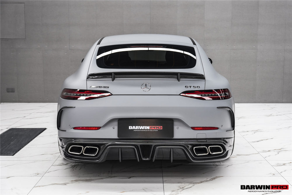 DarwinPRO 2019-2024 Mercedes Benz AMG GT50 GT53 GT43 4Door Coupe X290 IMP Performance Rear Bumper Canards