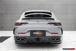  DarwinPRO 2019-2024 Mercedes Benz AMG GT50 GT53 GT43 4Door Coupe X290 IMP Performance Rear Diffuser With Exhaust tips 