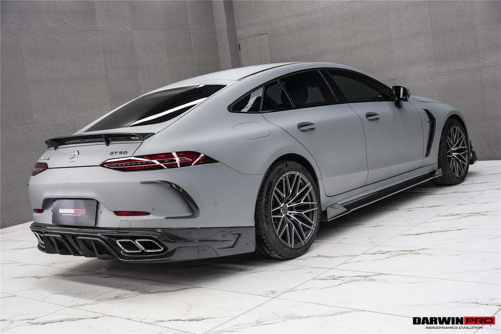 DarwinPRO 2019-2024 Mercedes Benz AMG GT50 GT53 GT43 4Door Coupe X290 IMP Performance Rear Bumper Canards