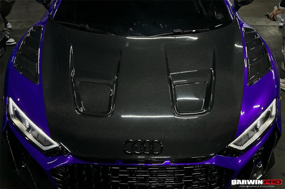 2016-2023 Audi R8 Coupe/Spyder IMPII Carbon Fiber Hood
