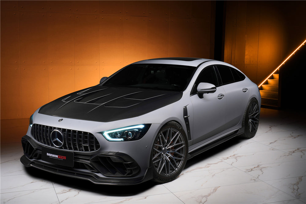 DarwinPRO 2019-2024 Mercedes Benz AMG GT50 GT53 GT43 4Door Coupe X290 IMP Performance Carbon Fiber Full Body Kit - DarwinPRO Aerodynamics