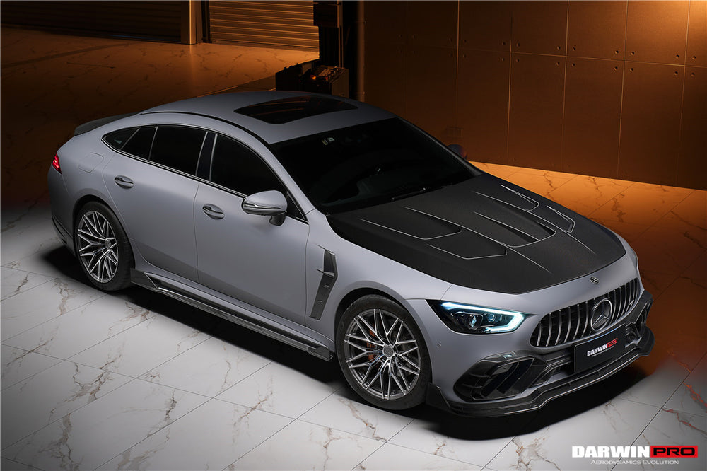 DarwinPRO 2019-2024 Mercedes Benz AMG GT50 GT53 GT43 4Door Coupe X290 IMP Performance Carbon Fiber Full Body Kit - DarwinPRO Aerodynamics