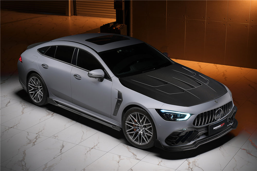 DarwinPRO 2019-2024 Mercedes Benz AMG GT50 GT53 GT43 GT63 GT63S 4Door Coupe X290 IMP Performance Ver.2 Hood - DarwinPRO Aerodynamics