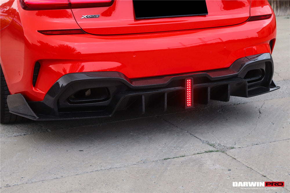 2019-2022 BMW 3 Series G20&G28 BKSS Style Carbon Fiber Rear Diffuser