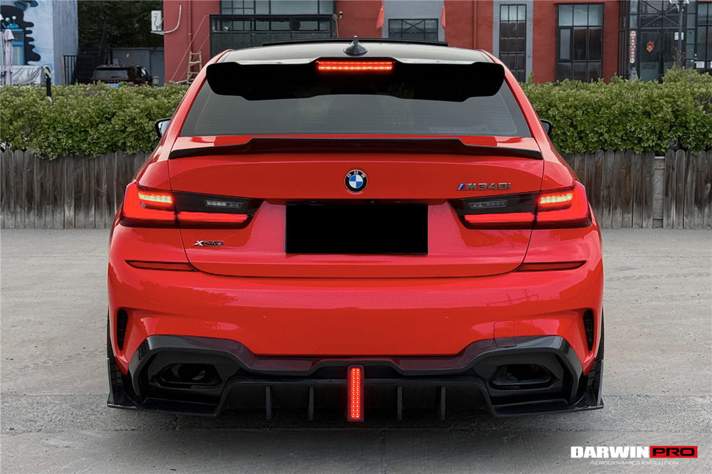 2019-2022 BMW 3 Series G20&G28 BKSS Style Carbon Fiber Rear Diffuser