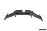  2021-UP BMW M3 G80 & 3 Series G20 & M4 G82 & 4 Series G22 BKSSII Style Carbon Fiber Trunk Wing With Sluminum Slloy Wing Legs - DarwinPRO Aerodynamics 