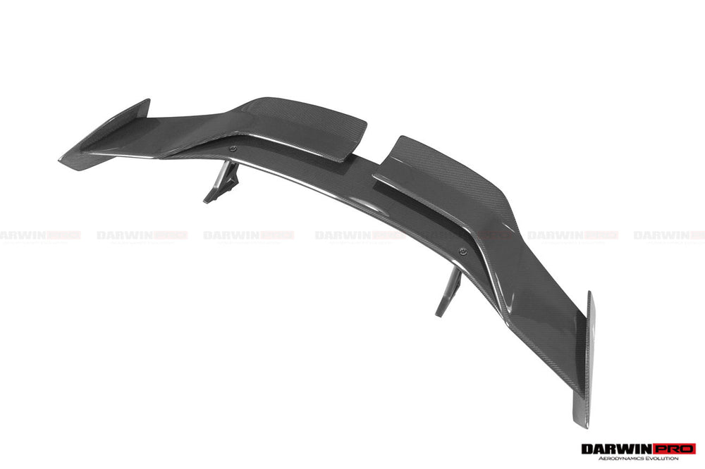 2021-UP BMW M3 G80 & 3 Series G20 & M4 G82 & 4 Series G22 BKSSII Style Carbon Fiber Trunk Wing With Sluminum Slloy Wing Legs - DarwinPRO Aerodynamics