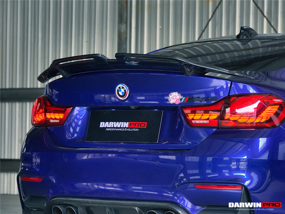 2014-2020 BMW M4 F82 Coupe BKSS Style Carbon Fiber Trunk Spoiler Wing