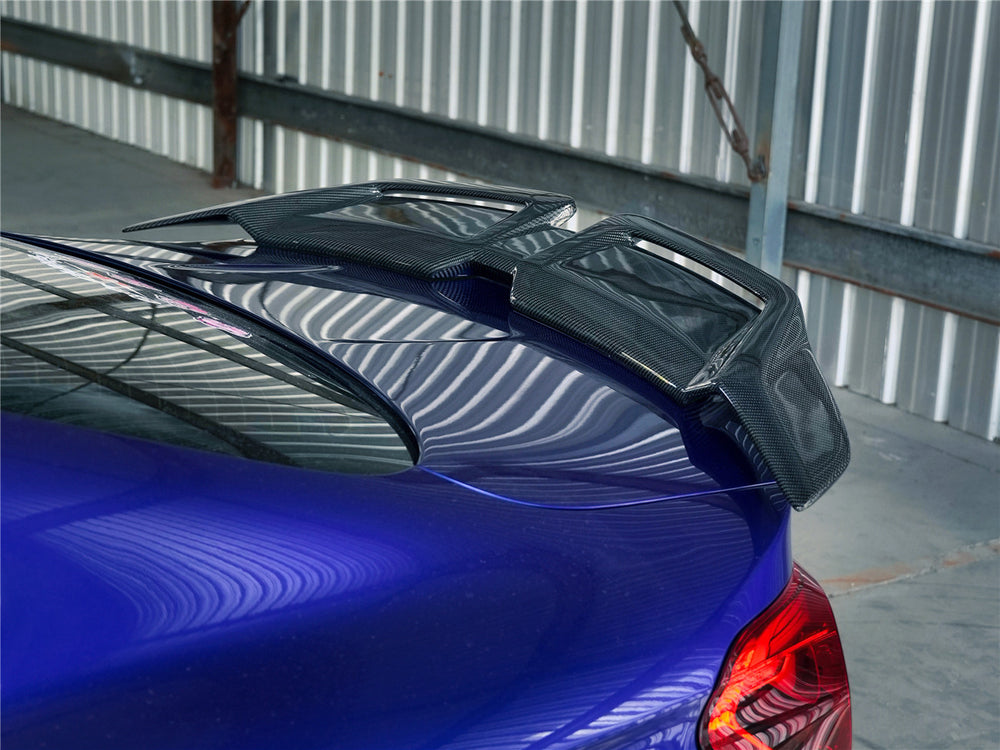 2014-2020 BMW M4 F82 Coupe BKSS Style Carbon Fiber Trunk Spoiler Wing - DarwinPRO Aerodynamics