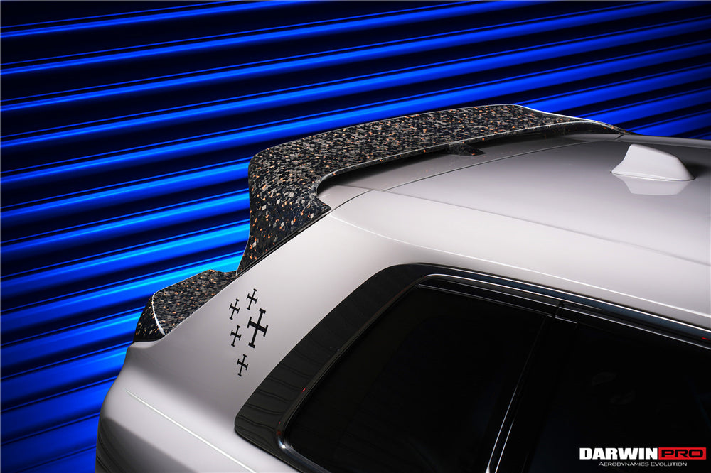 Alerón de techo de fibra de carbono estilo BKSS para Rolls-Royce Cullinan 2018-2024