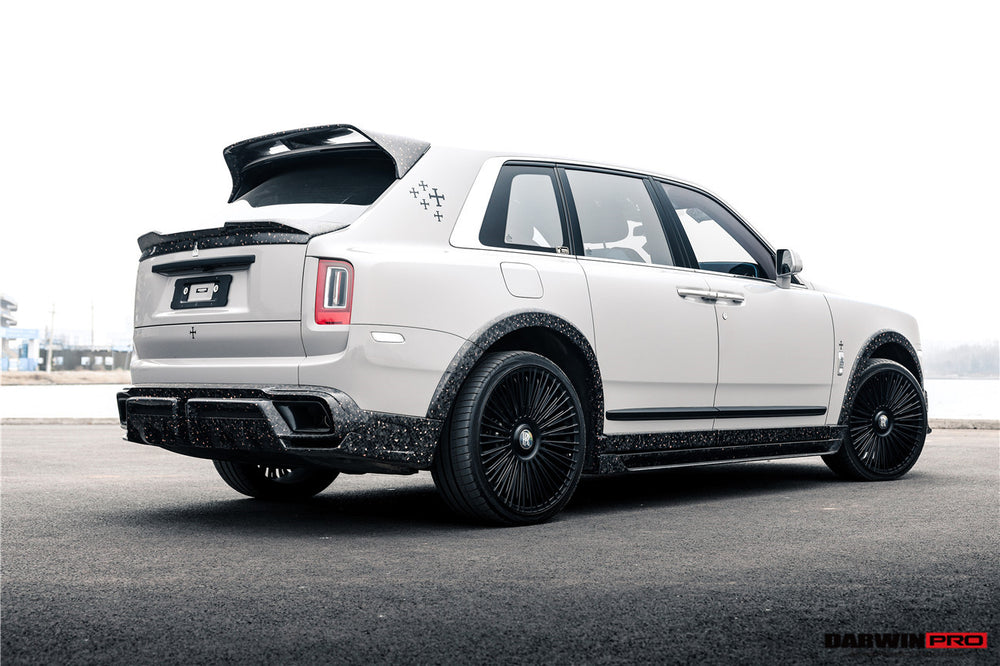 Alerón de maletero de fibra de carbono estilo BKSS de Rolls-Royce Cullinan 2018-2024