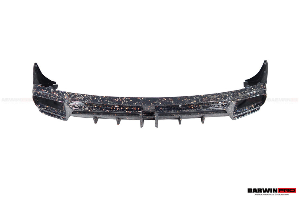 Difusor de labio trasero de fibra de carbono estilo BKSS Rolls-Royce Cullinan 2018-2024