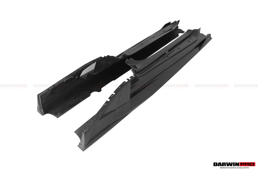 DarwinPRO 2015-2019 Lamborghini Huracan LP610 LP580 Coupe Only BKSSII Style Full Wide Body Kit - DarwinPRO Aerodynamics