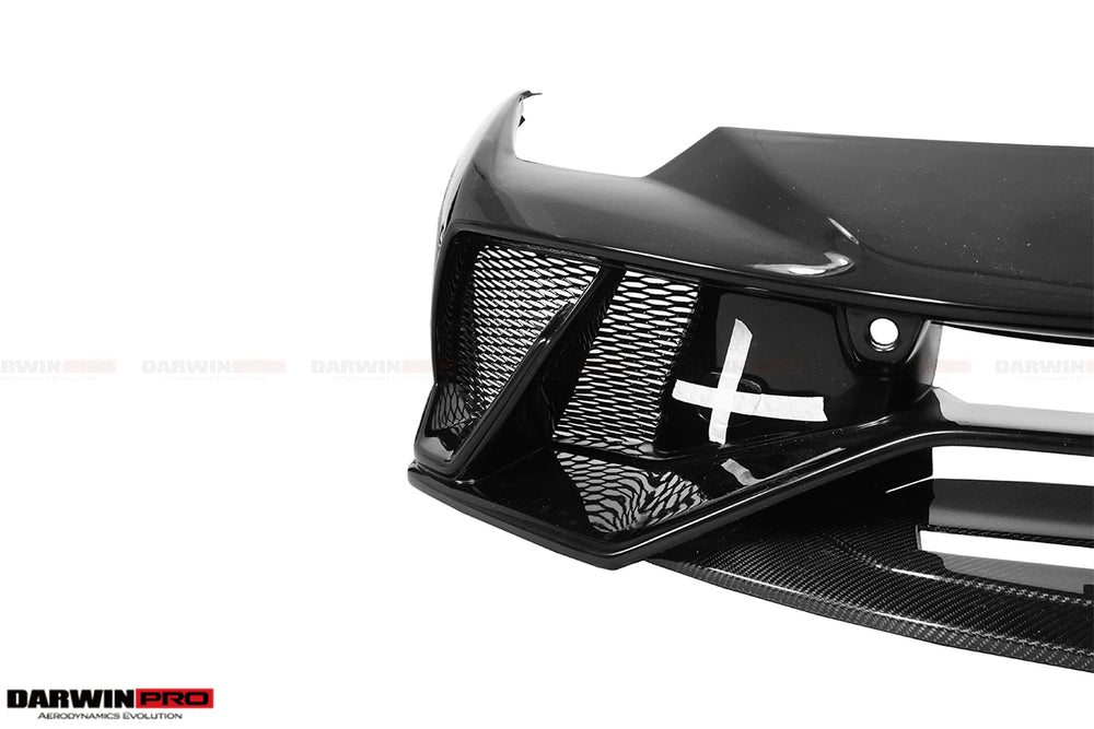2015-2025 Lamborghini Huracan LP610 & LP580 & EVO & Tecnica Performante Style Partial Carbon Front Bumper