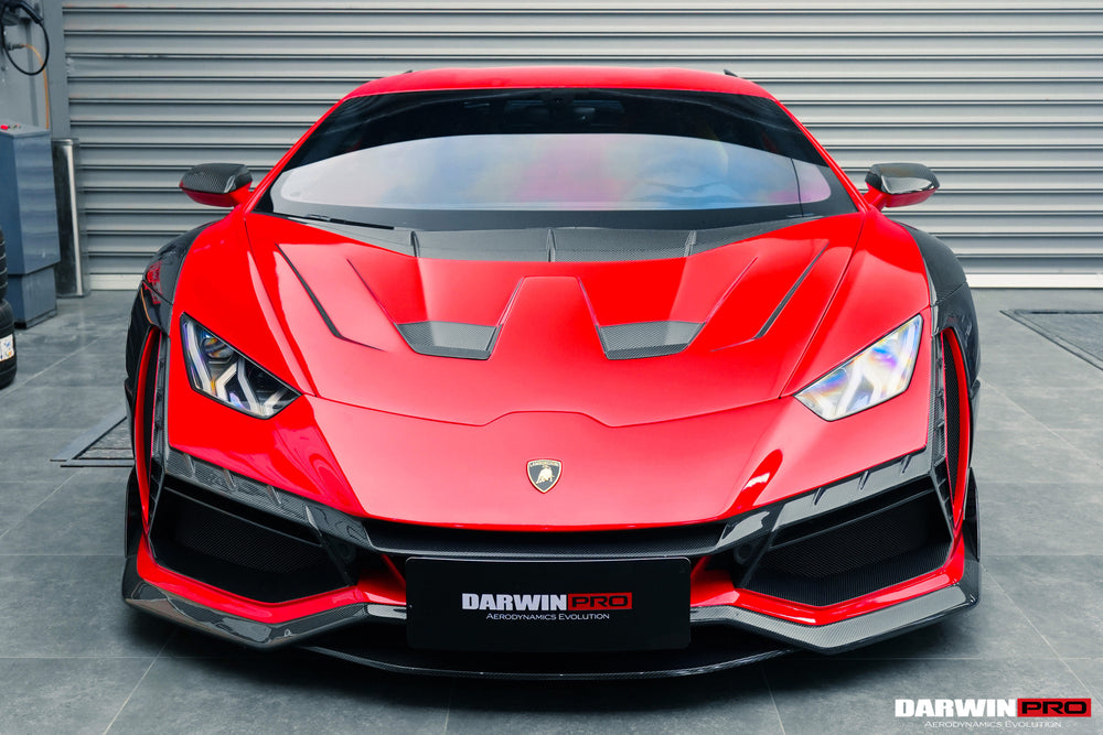 DarwinPRO 2015-2025 Lamborghini Huracan LP610 y LP580 y EVO y Tecnica BKSSII parachoques delantero estilo