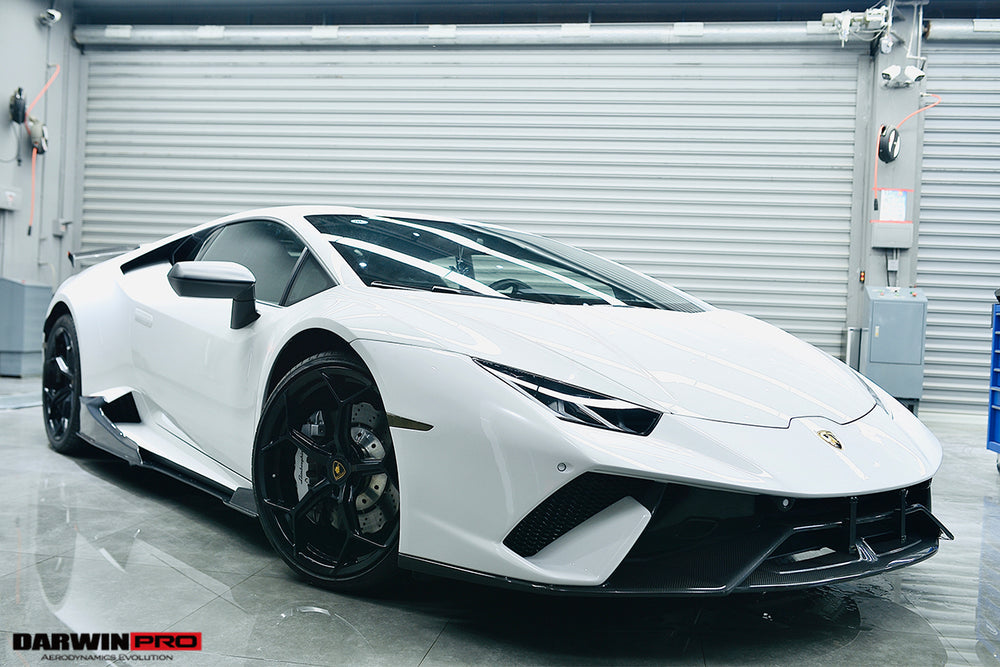 2015-2025 Lamborghini Huracan LP610 & LP580 & EVO & Tecnica Performante Style Partial Carbon Front Bumper