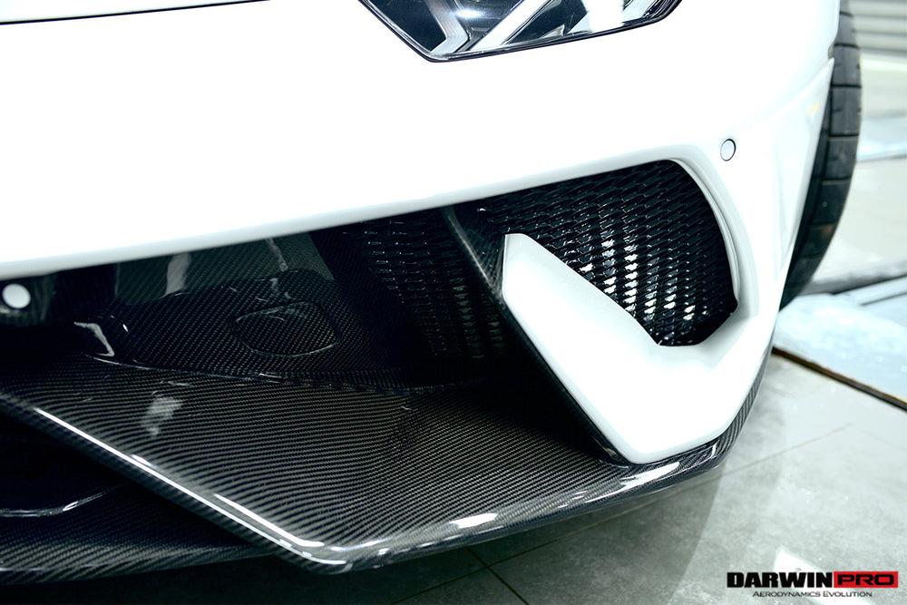 2015-2025 Lamborghini Huracan LP610 & LP580 & EVO & Tecnica Performante Style Partial Carbon Front Bumper