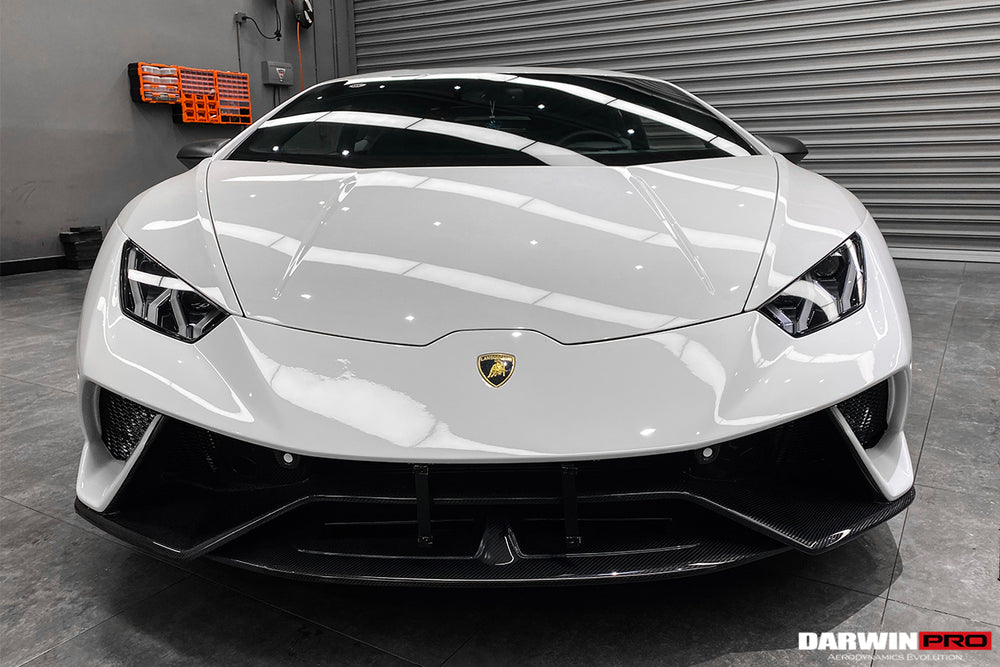 2015-2025 Lamborghini Huracan LP610 & LP580 & EVO & Tecnica Performante Style Partial Carbon Front Bumper