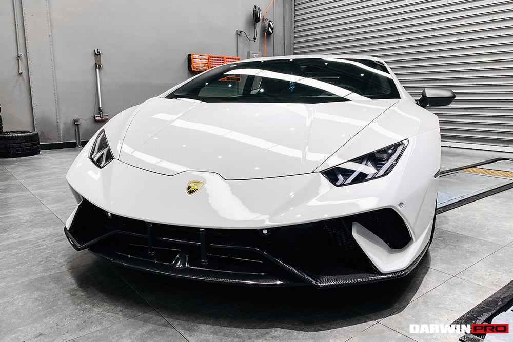 2015-2025 Lamborghini Huracan LP610 & LP580 & EVO & Tecnica Performante Style Partial Carbon Front Bumper
