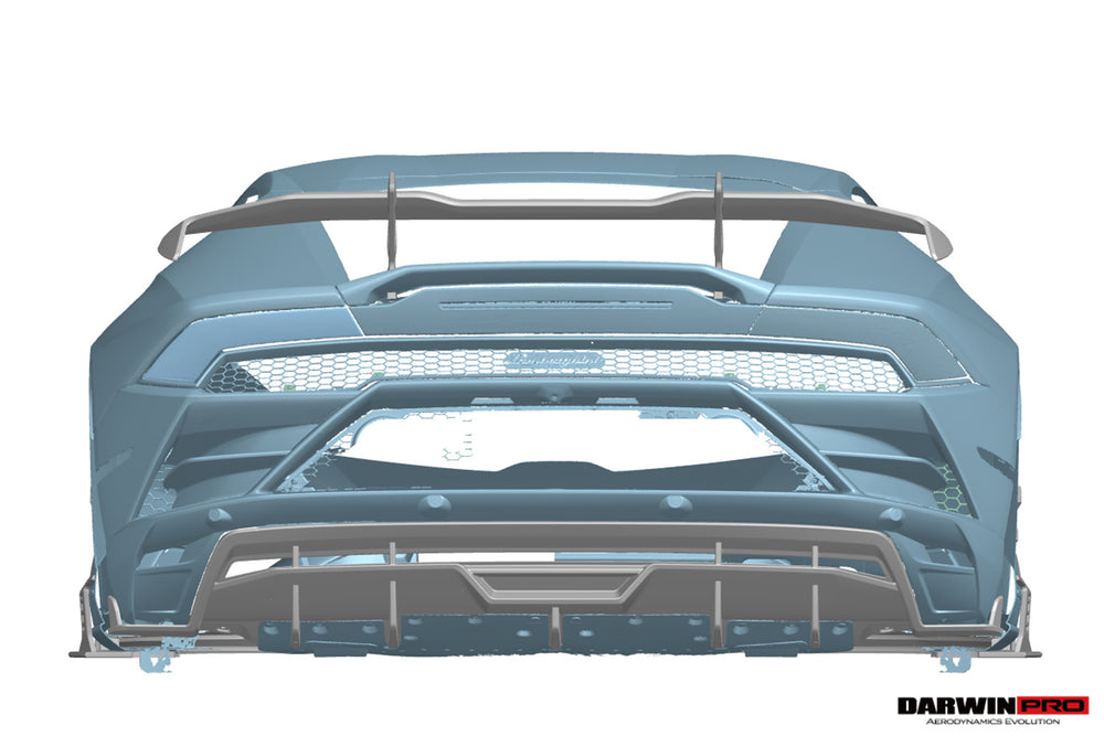 DarwinPRO 2019-2025 Lamborghini Huracan EVO AD Style Dry Carbon Rear Diffuser