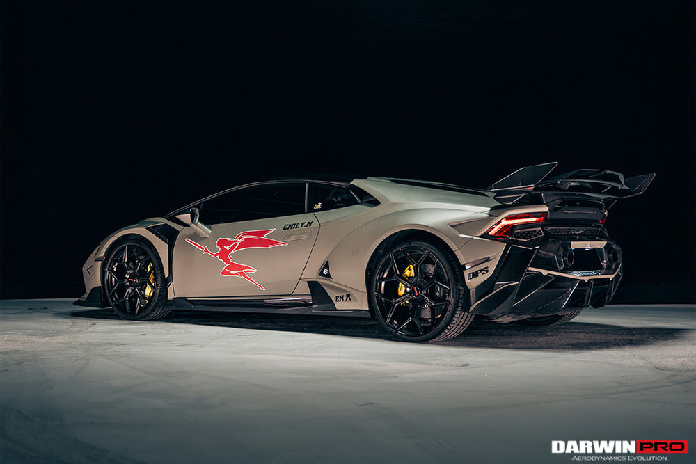 DarwinPRO 2015-2025 Lamborghini Huracan LP610 & LP580 & EVO & STO & Tecnica BKSSII Style Side Skirts