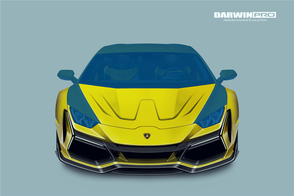 2015-2022 Lamborghini Huracan LP610/LP580/EVO BKSSII Style Front Wide Fender - DarwinPRO Aerodynamics
