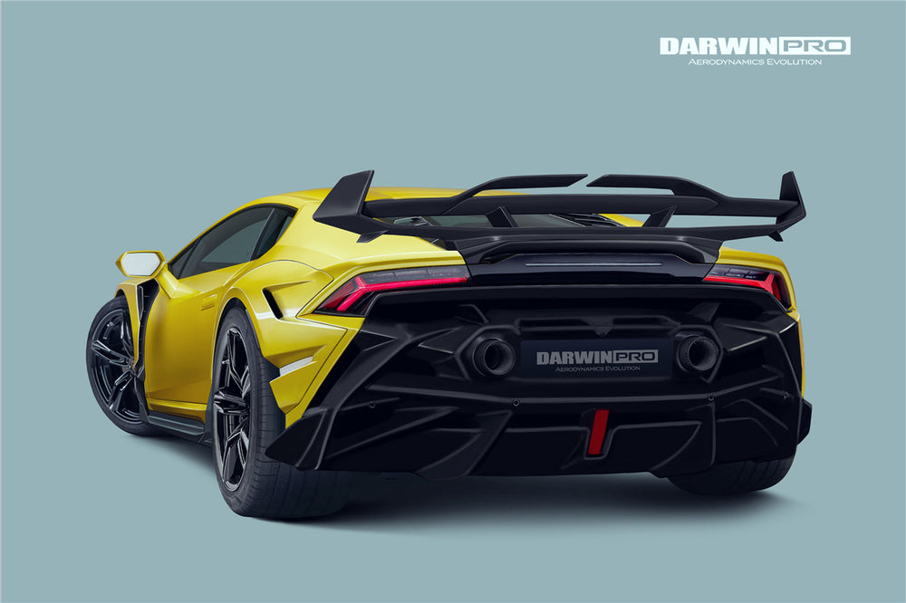 2015-2022 Lamborghini Huracan LP610 & LP580 & EVO Coupe Only BKSSII Style Rear Wide Fender Flare - DarwinPRO Aerodynamics