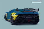  2015-2022 Lamborghini Huracan LP610 & LP580 & EVO Coupe Only BKSSII Style Rear Wide Fender Flare - DarwinPRO Aerodynamics 
