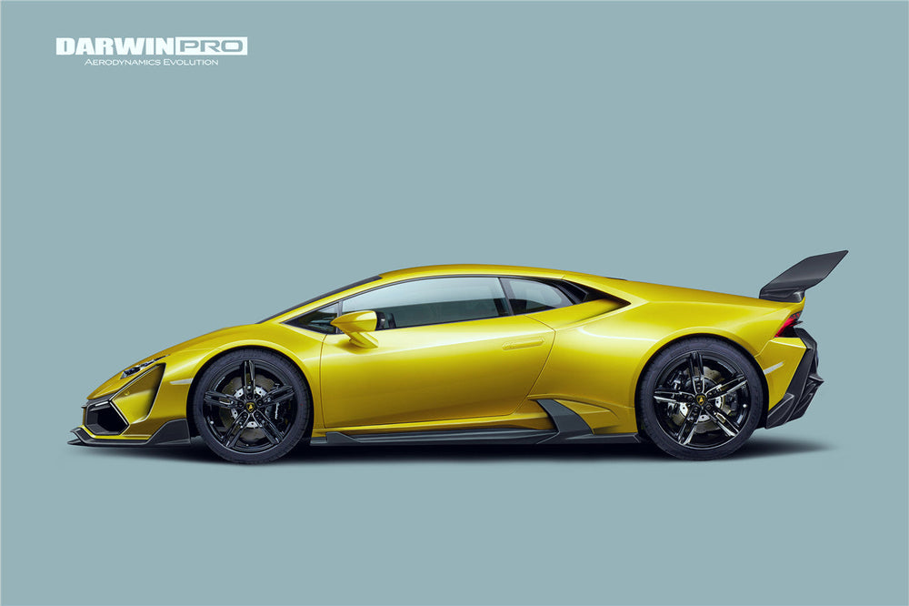 2015-2022 Lamborghini Huracan LP610 & LP580 & EVO BKSSII Style Rear Bumper - DarwinPRO Aerodynamics
