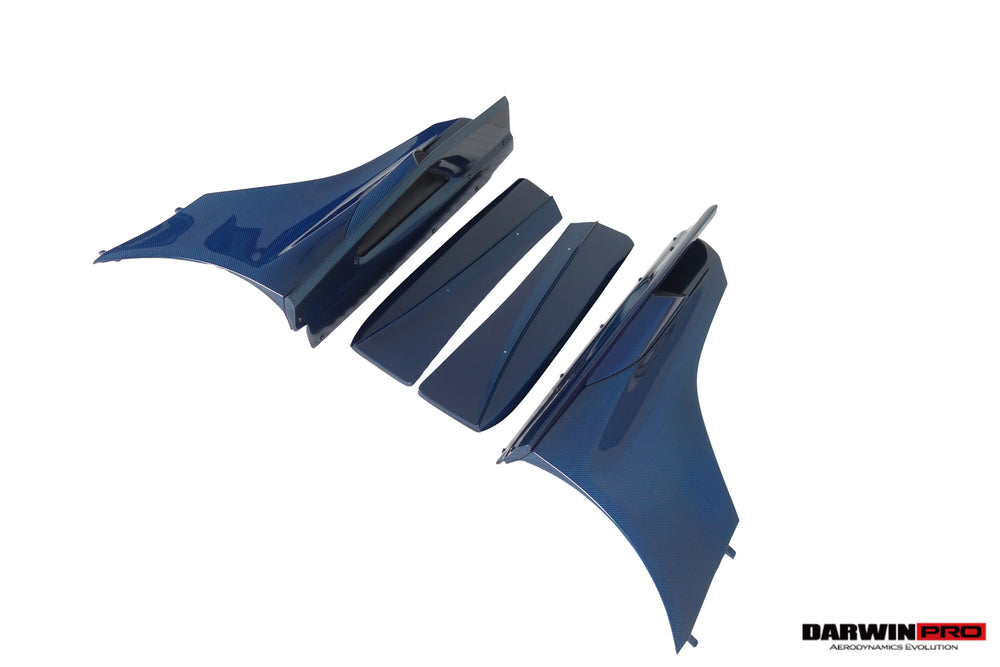 DarwinPRO 2011-2017 McLaren 650S & 12C BKSS Style Side Skirts - DarwinPRO Aerodynamics