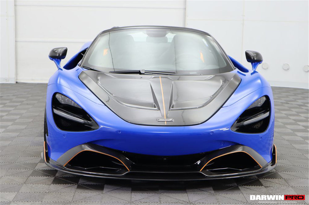 Faldón delantero de fibra de carbono estilo McLaren 720s Se²NWB 2017-2021