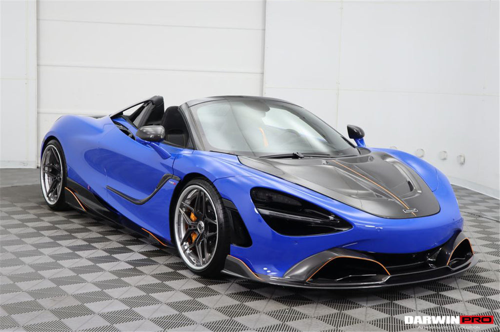 Faldón delantero de fibra de carbono estilo McLaren 720s Se²NWB 2017-2021