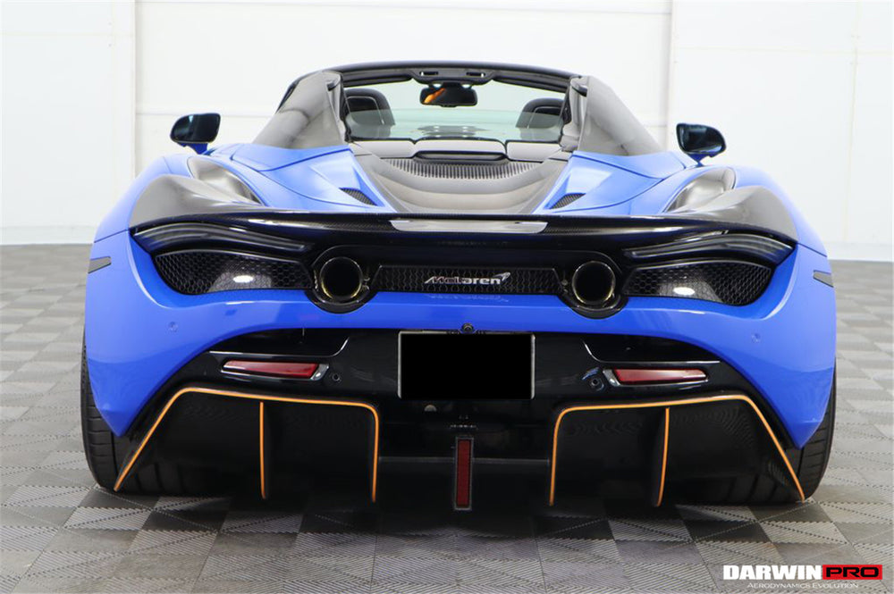 Difusor trasero estilo McLaren 720s Se²NWBII 2017-2021