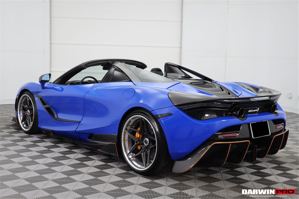 Difusor trasero estilo McLaren 720s Se²NWBII 2017-2021