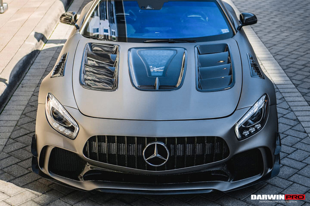 DarwinPRO 2015-2021 Mercedes Benz AMG GT & GTS & GTC & GTR IMPII Performance Carbon Fiber Hood