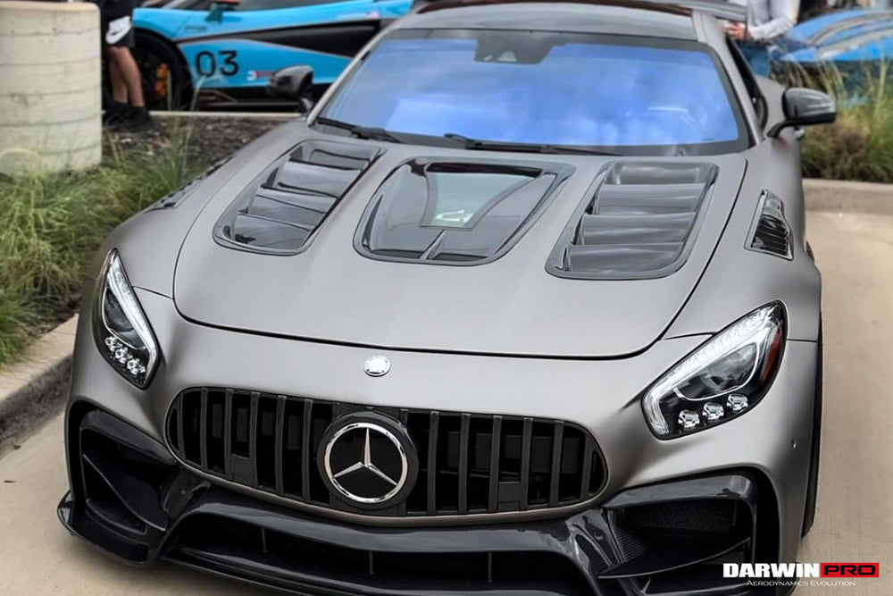 DarwinPRO 2015-2021 Mercedes Benz AMG GT & GTS & GTC & GTR IMPII Performance Carbon Fiber Hood