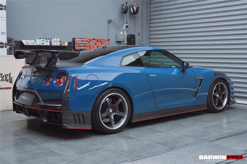 2008-2024 Nissan GTR R35 CBA y DBA y EBA 2024-Baúl de fibra de carbono estilo NISMO