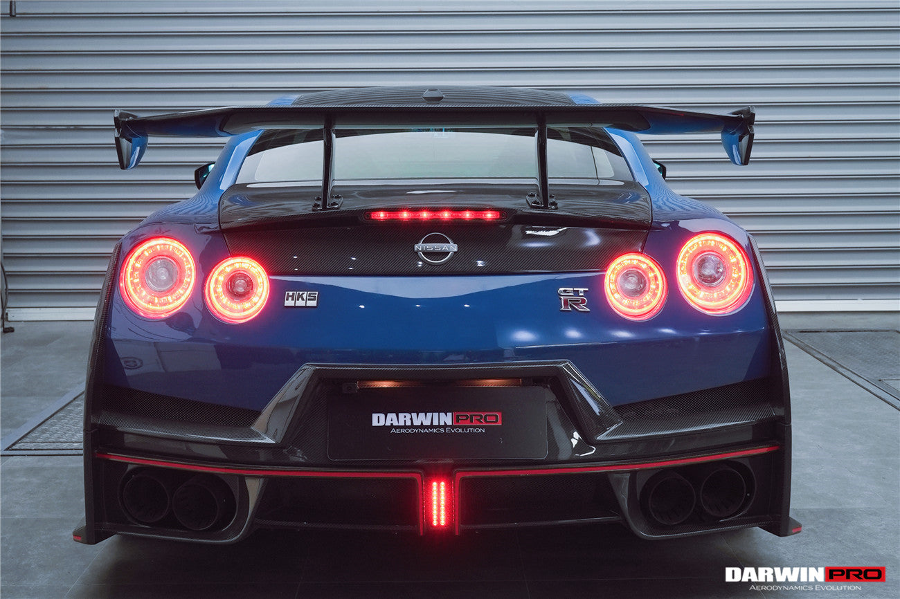 Gtr R35 Wing 2008-2023 Nissan GTR R35 CBA DBA EBA 2024-Nismo Style Carbon Fiber ...