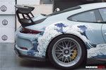  2017-2019 Porsche 911 991.2 GT3 Only BKSS Style Carbon Fiber Rear Lip Diffuser 