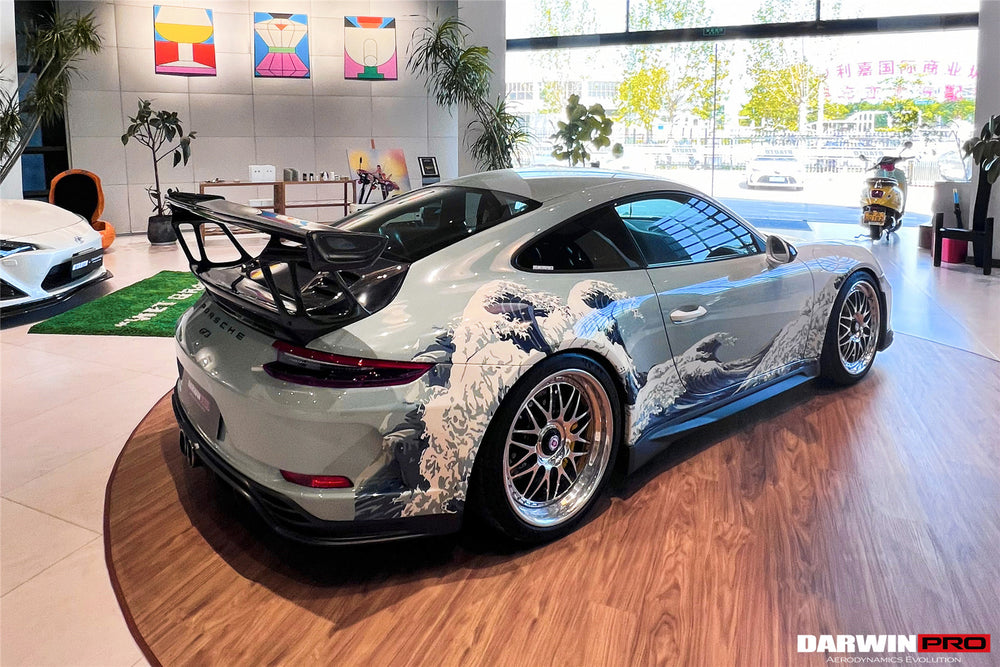 2017-2019 Porsche 911 991.2 GT3 Only GT3RS Style Trunk Spoiler Wing - DarwinPRO Aerodynamics