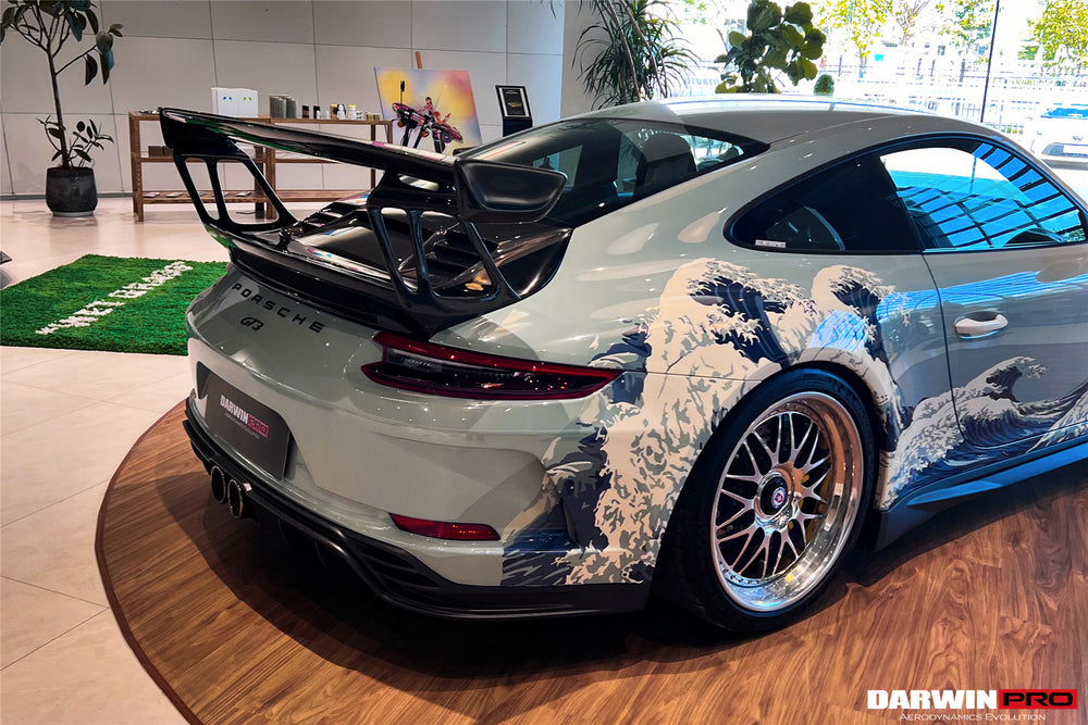 Alerón de maletero DarwinPRO 2017-2019 Porsche 911 991.2 GT3 Solo estilo GT3RS